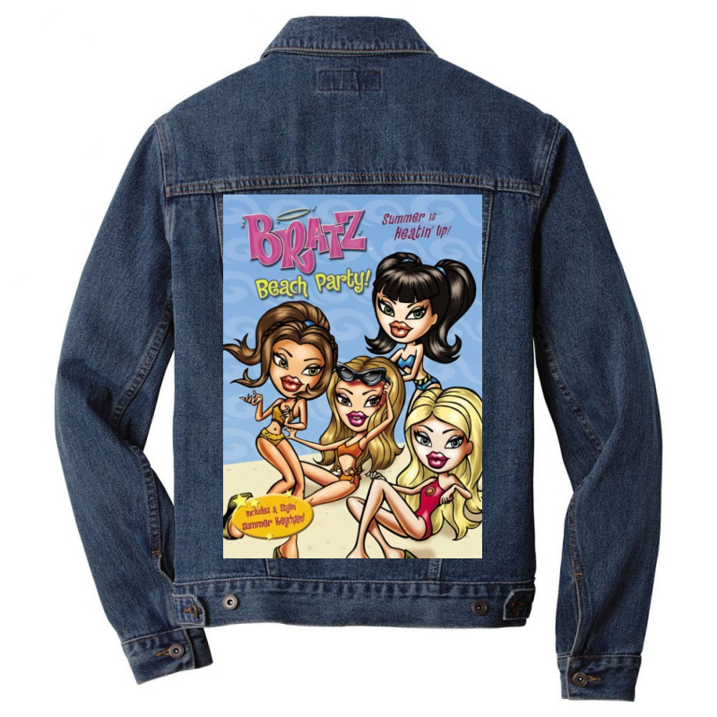 Bratz Beach Party Men Denim Jacket by Jill P | Artistshot