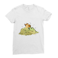 Monster Hunter Rise Palico Ladies Fitted T-shirt | Artistshot