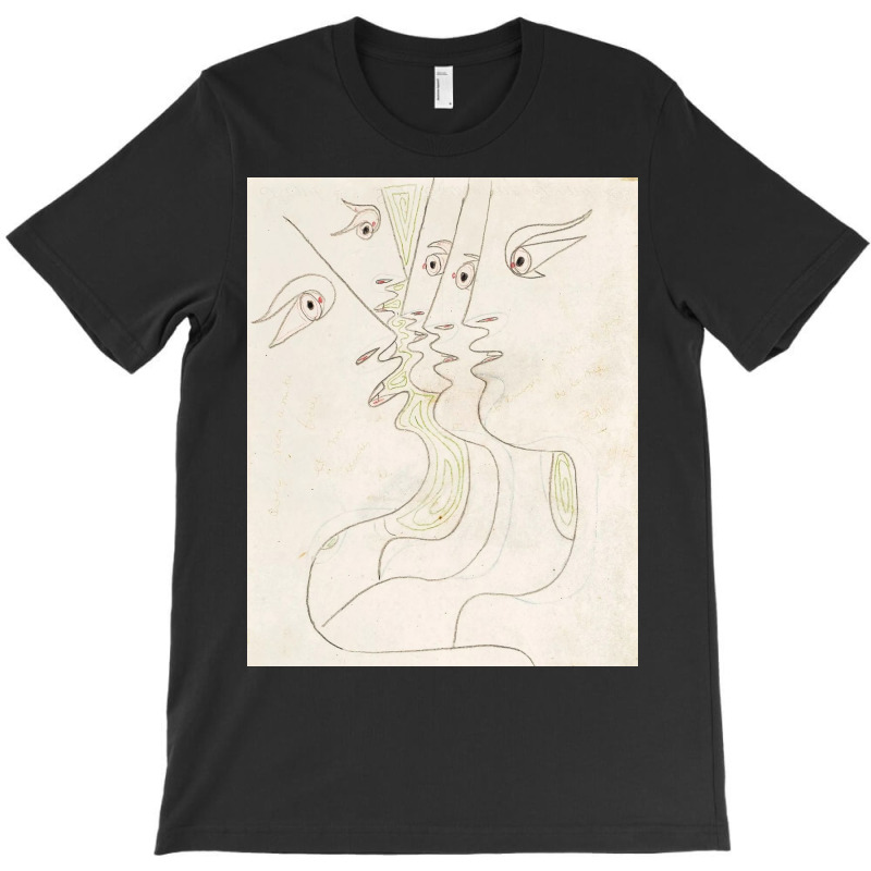 Jean Cocteau Litograph T-Shirt by Jill P | Artistshot