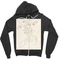 Jean Cocteau Litograph Zipper Hoodie | Artistshot