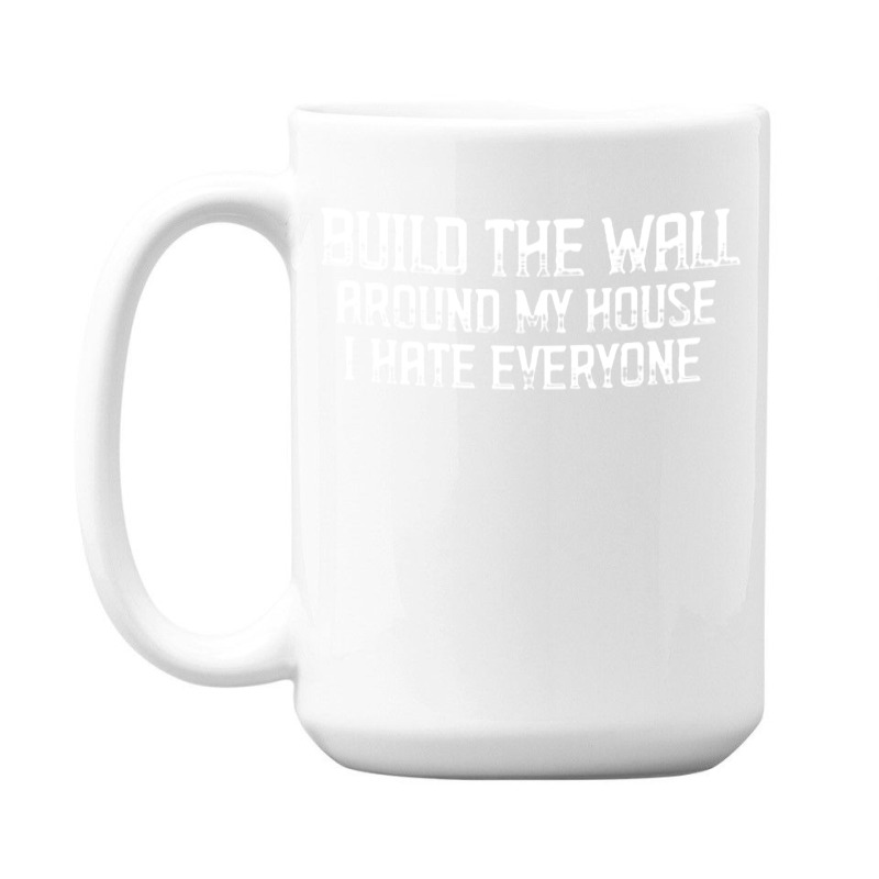 The Wall Donald Trump 15 Oz Coffee Mug | Artistshot