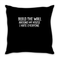 The Wall Donald Trump Throw Pillow | Artistshot