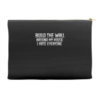 The Wall Donald Trump Accessory Pouches | Artistshot