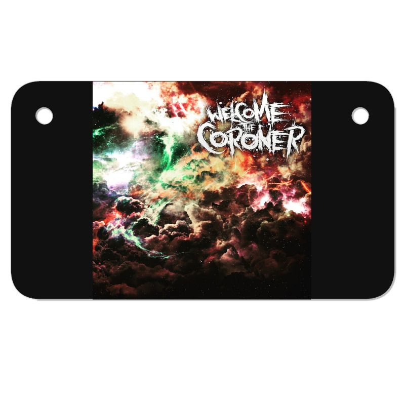 Cṏrṏnër Motorcycle License Plate | Artistshot