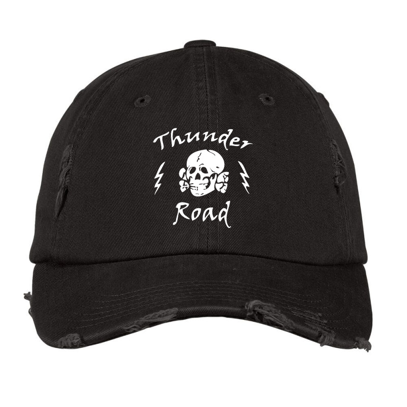 Thunder Road Vintage Cap by Gretchen Minnis | Artistshot