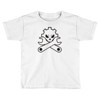 Machinist Funny Skull Toddler T-shirt | Artistshot