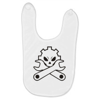 Machinist Funny Skull Baby Bibs | Artistshot