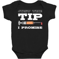 Bloodwork T Shirtjust The Tip Blood Donor Medical Phlebotomist Gift T Baby Bodysuit | Artistshot