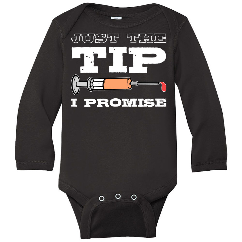 Bloodwork T Shirtjust The Tip Blood Donor Medical Phlebotomist Gift T Long Sleeve Baby Bodysuit | Artistshot