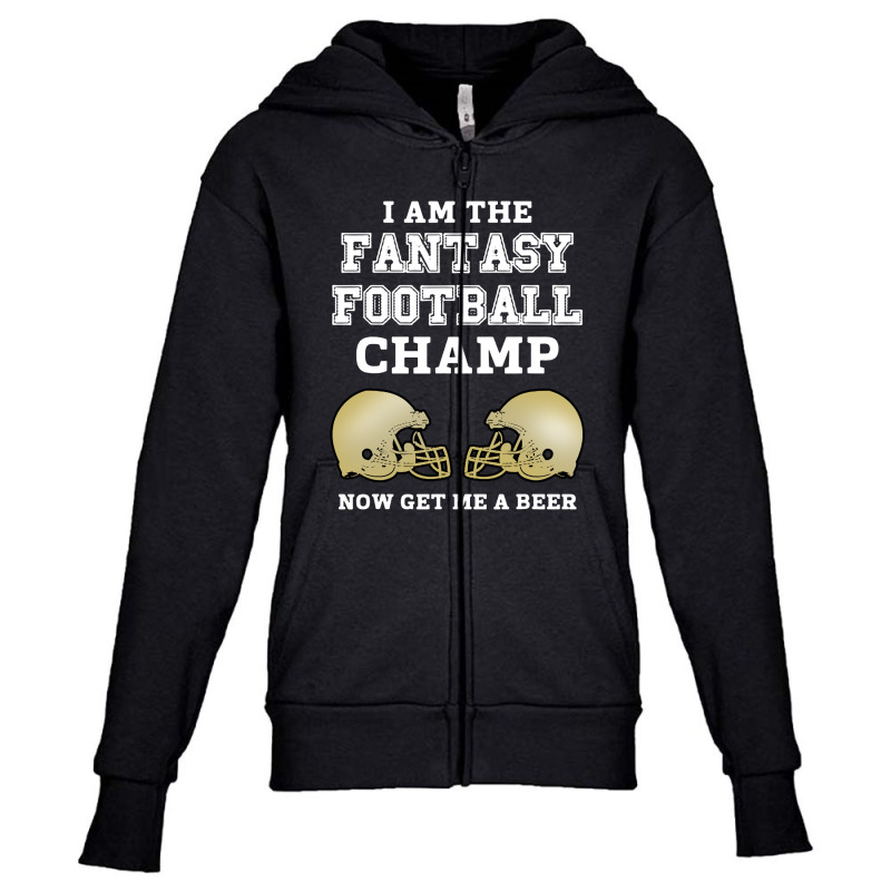 Mens Proud  Football Champ Youth Zipper Hoodie by KennethShop | Artistshot