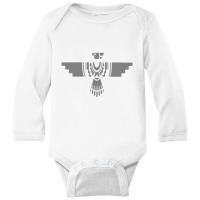 Native American Thunderbird Long Sleeve Baby Bodysuit | Artistshot