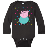 Peppa Pig Long Sleeve Baby Bodysuit | Artistshot