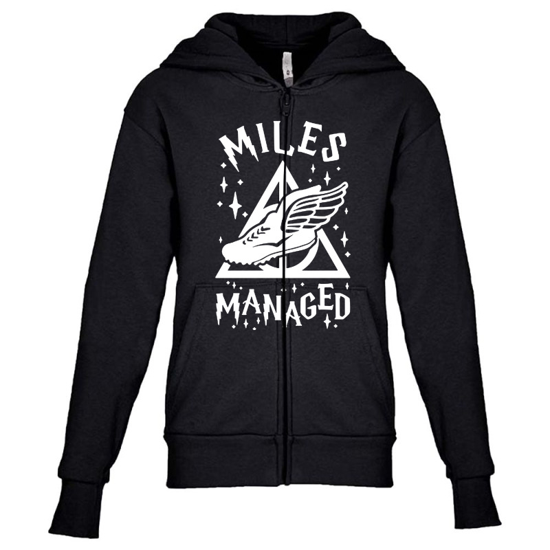 Miles Managed Youth Zipper Hoodie by fidele milio | Artistshot