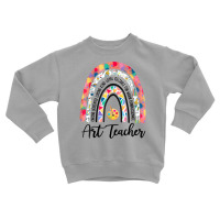 Art Teacher Boho Rainbow Caring Dedicated Loving Vintage T Shirt Toddler Sweatshirt | Artistshot