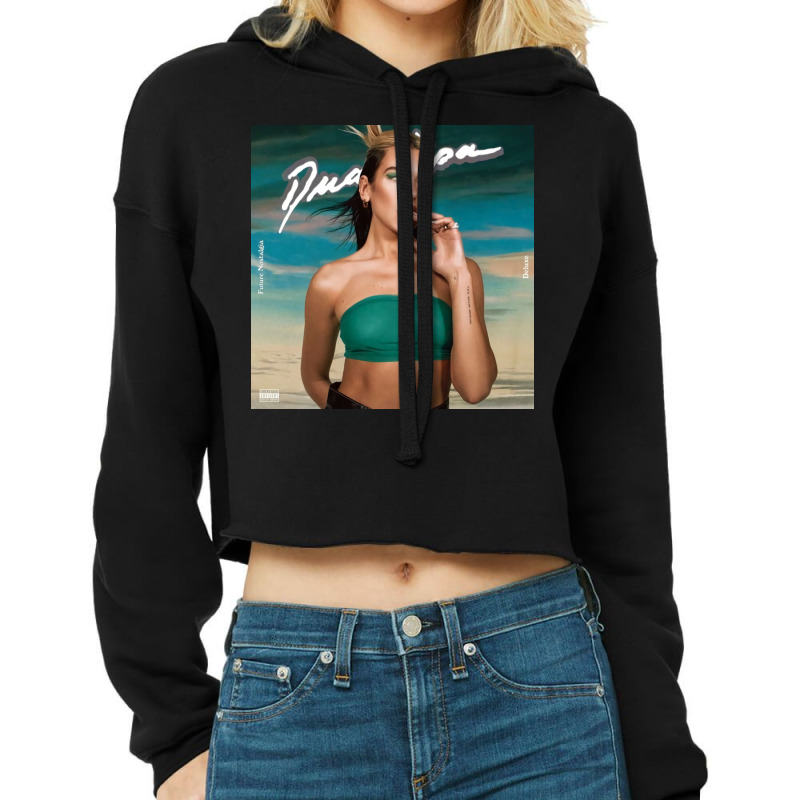 Dua Future Nonstalgia Cropped Hoodie by Pamela D | Artistshot