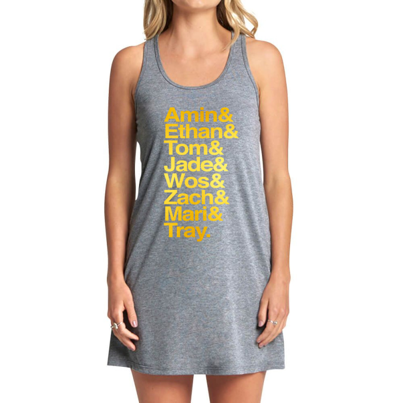 Starting Lineup Tank Dress by calvin garis | Artistshot