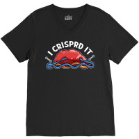 Crispr T Shirti Crisprd It Crispr Graffiti Gene Editing Hacker T Shirt V-neck Tee | Artistshot