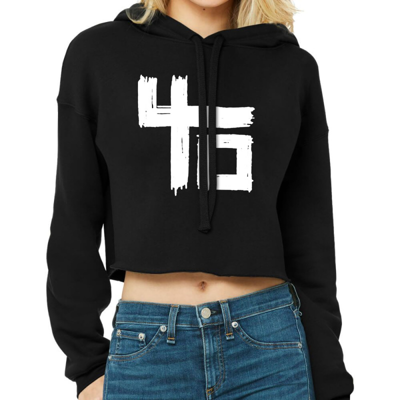 Indochine Cropped Hoodie by chery | Artistshot