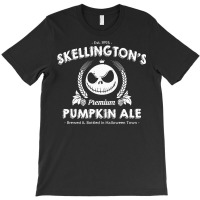 Skellington's Pumpkin Ale T-shirt | Artistshot