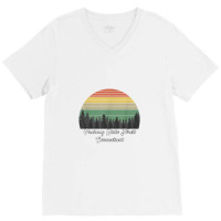 Pachaug State Forest V-neck Tee | Artistshot