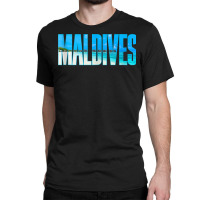 Maldives Souvenir Merch For Couple Or Family Summer Vacay Tank Top Classic T-shirt | Artistshot