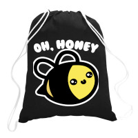 Oh Honey Bee Parody Drawstring Bags | Artistshot