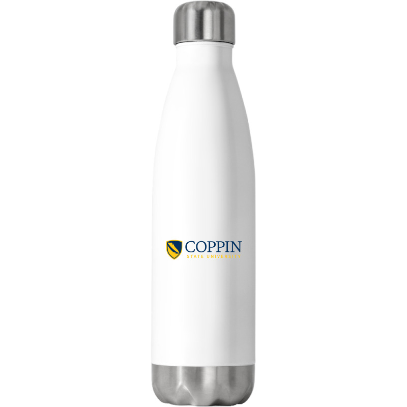 Coppin St University Stainless Steel Water Bottle | Artistshot