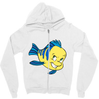 Flounder Zipper Hoodie | Artistshot