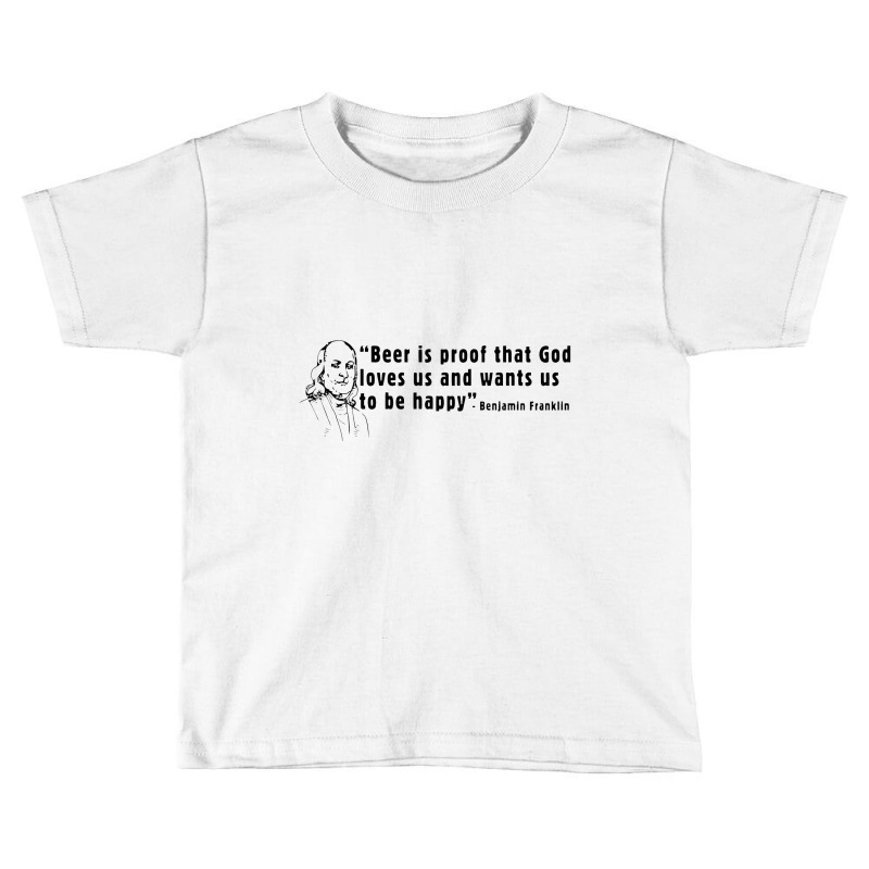 Ben Franklin Toddler T-shirt | Artistshot