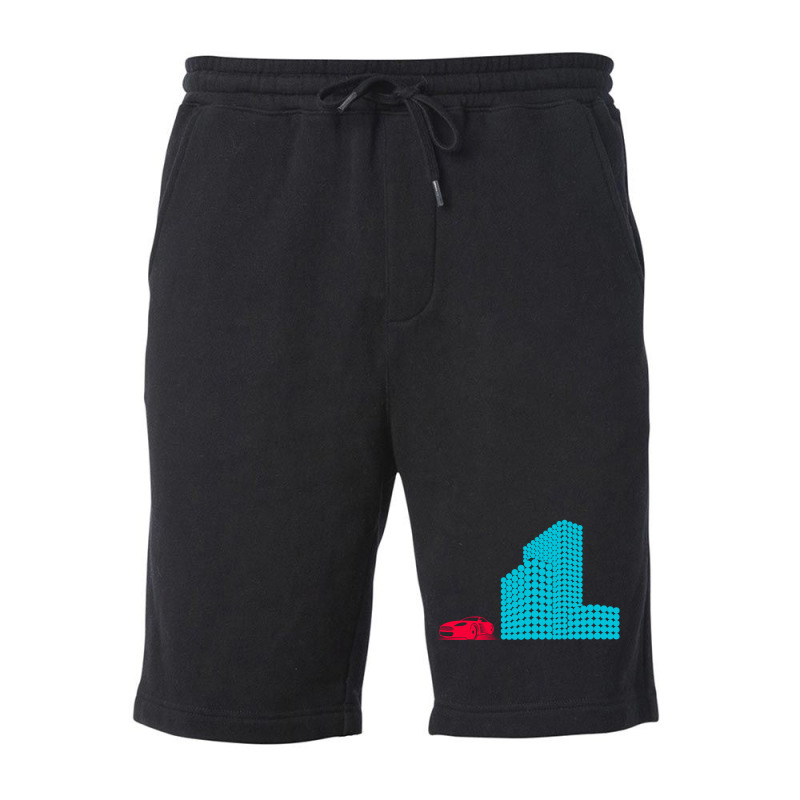 Office Building Fleece Short | Artistshot