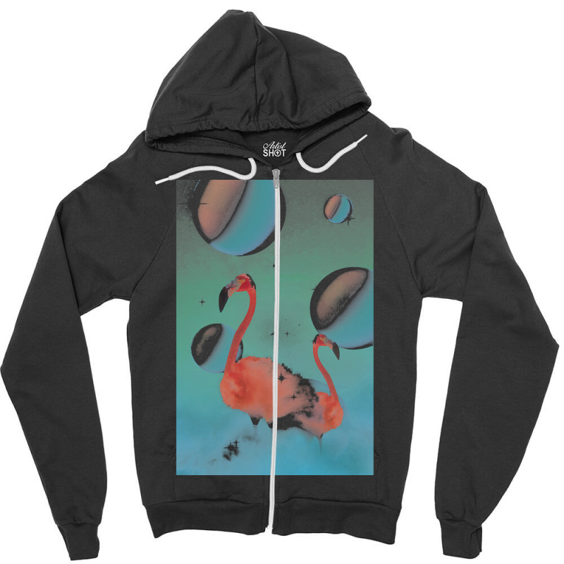 Flamingo T  Shirt Objective Subjectivity T  Shirt Zipper Hoodie | Artistshot