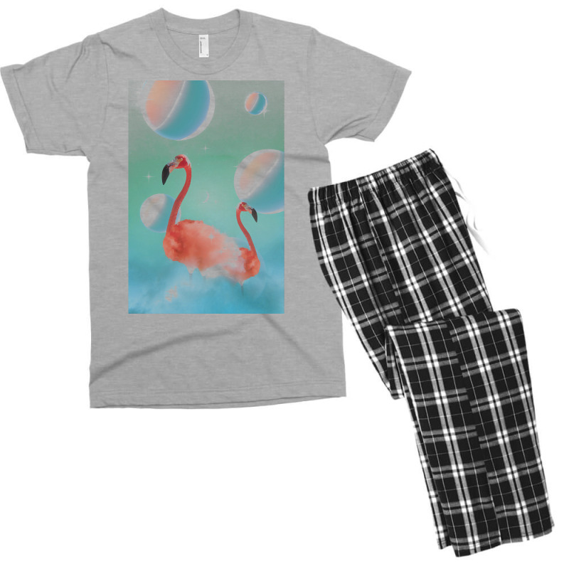 Flamingo T  Shirt Objective Subjectivity T  Shirt Men's T-shirt Pajama Set | Artistshot