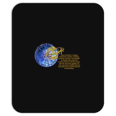 Cancer Sign Zodiac Astrology Horoscope T-shirt Mousepad Designed By Arnaldo Da Silva Tagarro