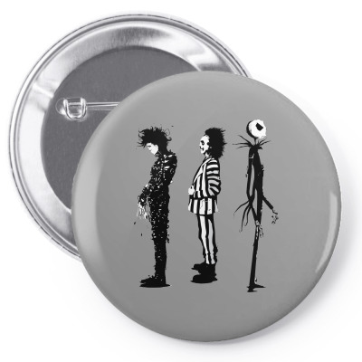 Edward, Beetlejuice, Jack Pin-back Button Designed By Sbm052017