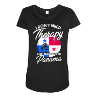 Panamanian Flag I Panama Flag I Vacation Panama T Shirt Maternity Scoop Neck T-shirt | Artistshot