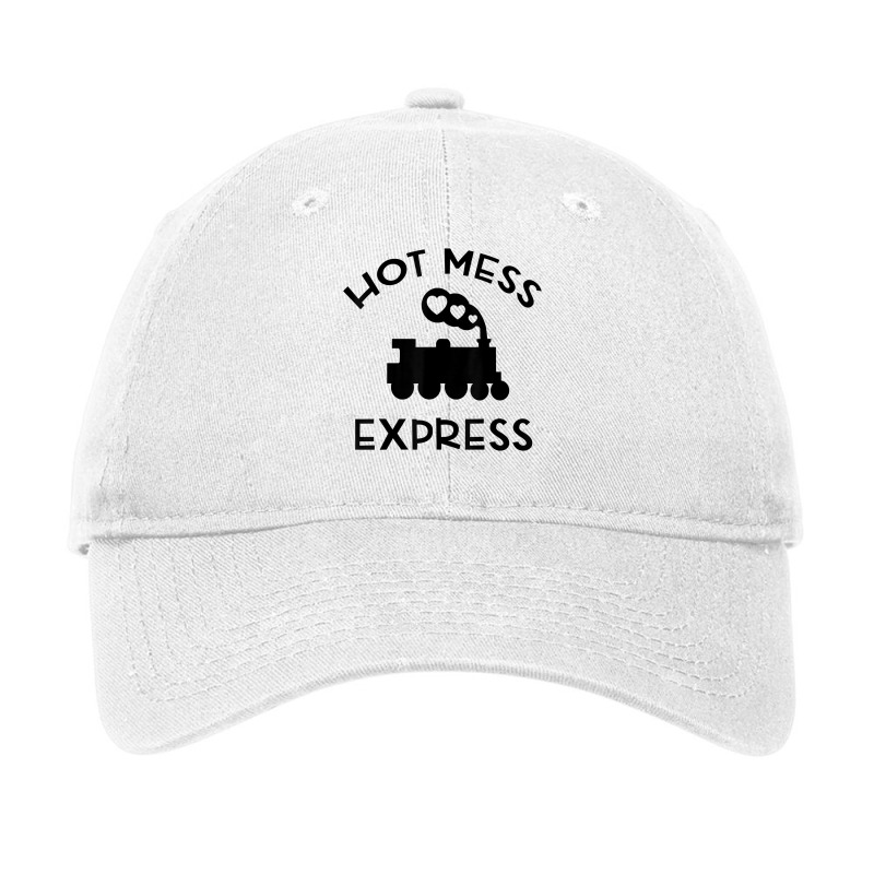 Cool Hot Mess Express Train Funny Sarcastic Novelty Item T Shirt Adjustable Cap by haocovaccaj | Artistshot