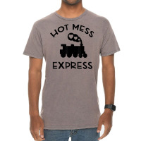 Cool Hot Mess Express Train Funny Sarcastic Novelty Item T Shirt Vintage T-shirt | Artistshot