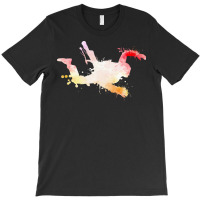 Sky Diving Sport Watercolor T  Shirt Sky Diving Sport Watercolor Art G T-shirt | Artistshot