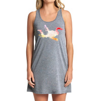 Sky Diving Sport Watercolor T  Shirt Sky Diving Sport Watercolor Art G Tank Dress | Artistshot