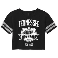 Distressed Titan Retro Look Party Tailgate Sunday Fan Gift T Shirt Scorecard Crop Tee | Artistshot