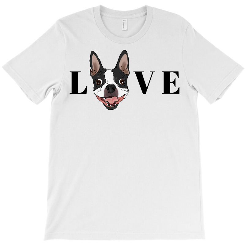 Boston Terrier Lover, Cute Boston Terrier, Dog Lover Pullover Hoodie T-shirt | Artistshot