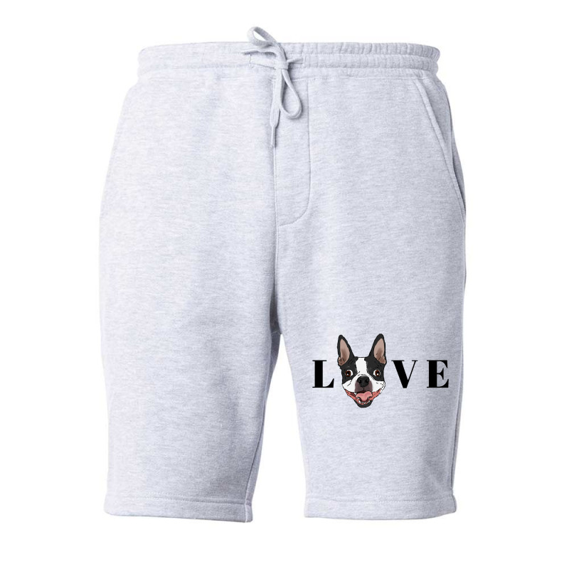 Boston Terrier Lover, Cute Boston Terrier, Dog Lover Pullover Hoodie Fleece Short | Artistshot