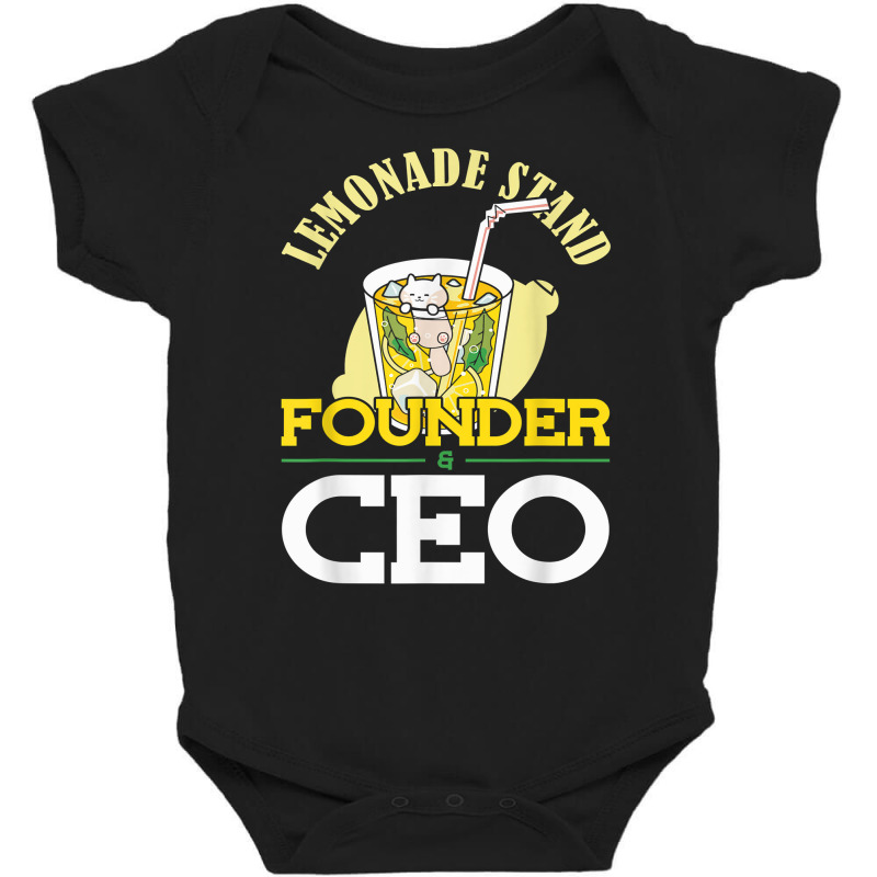 Lemonade Stand Founder And Ceo Lemonade Stand T Shirt Baby Bodysuit | Artistshot