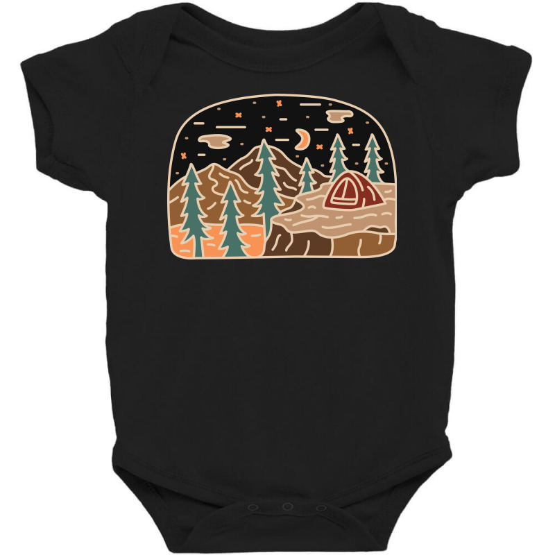 Camping Baby Bodysuit by Quilimo | Artistshot