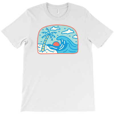 Great Wave T-shirt Designed By Afif Quilimo
