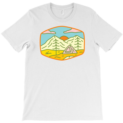 Camping T-shirt Designed By Afif Quilimo