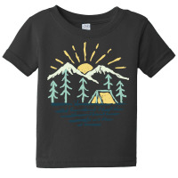 Camping Baby Tee | Artistshot