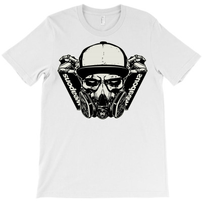 Gas Mask T-shirt Designed By Sbm052017