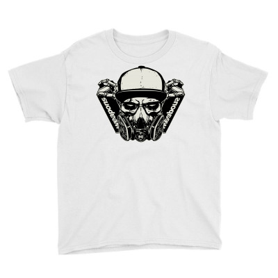 Gas Mask Youth Tee Designed By Sbm052017