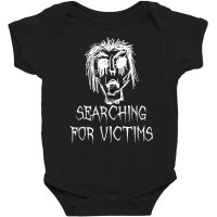 Searching For Victims Halloween Costume Word Design T Shirt Baby Bodysuit | Artistshot